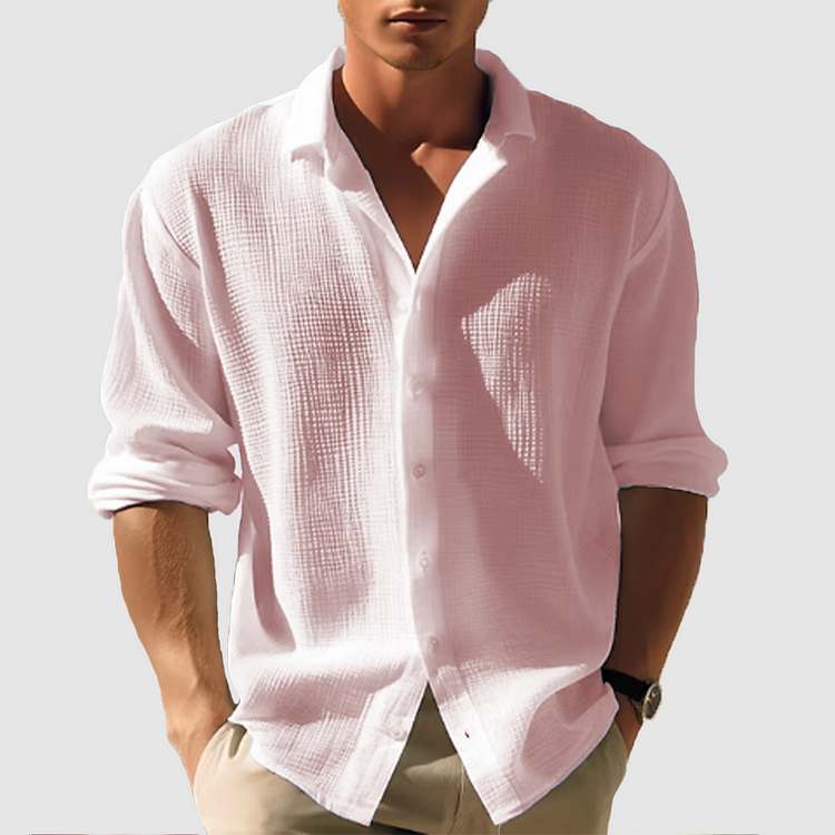 Casual Button Down Shirt for Men | Summer