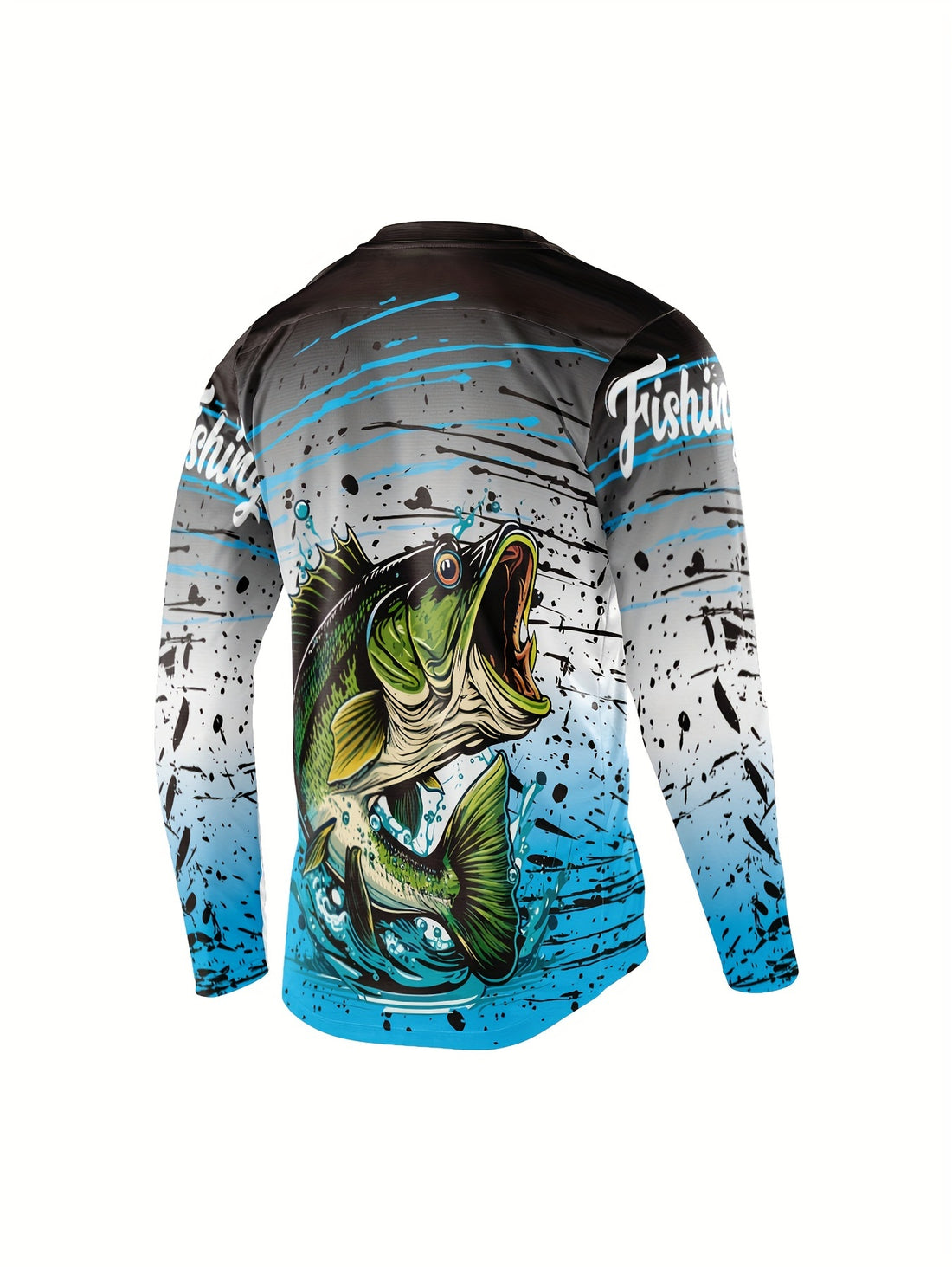 Men's Graphic Summer Fishing Shirt | Long Sleeve