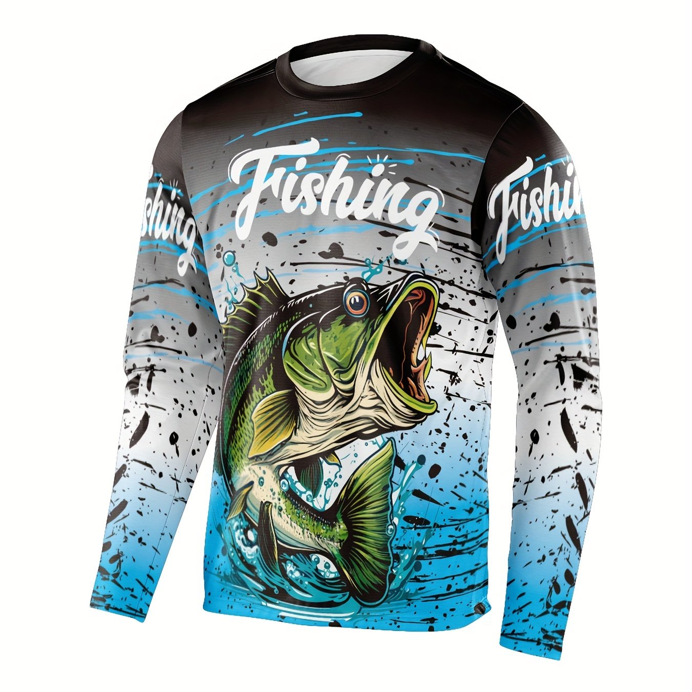 Men's Graphic Summer Fishing Shirt | Long Sleeve