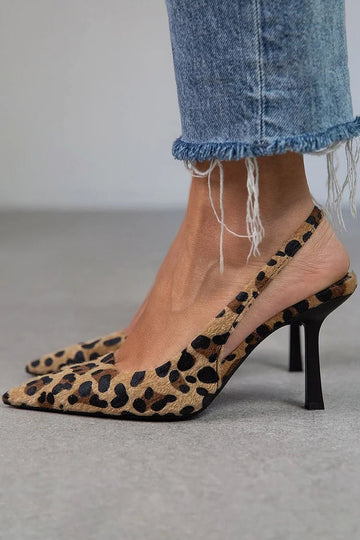 Women's Platform Heels | Animal Print