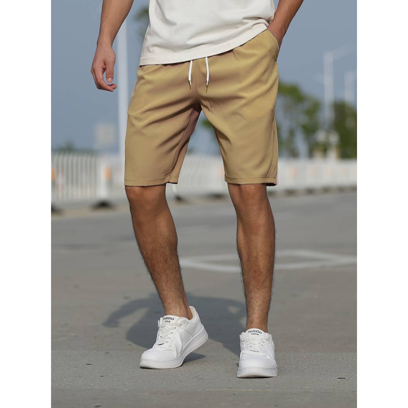 Men's Casual Drawstring Shorts | Low Rise