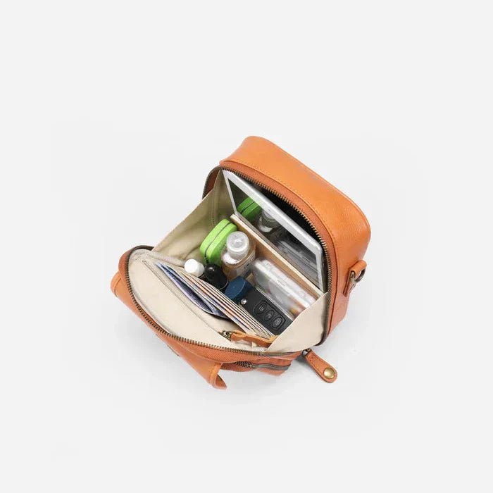Urvashi | Leather Crossbody Bag