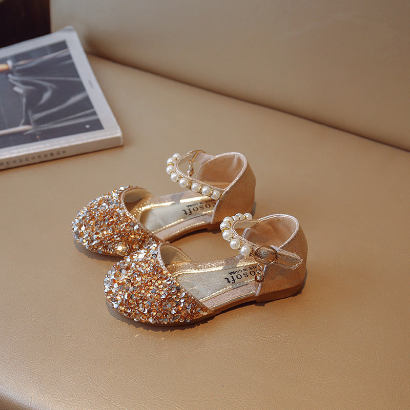 Girls Princess Flat Shoe Sandals | Evening