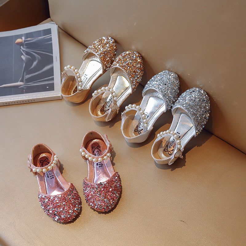 Girls Princess Flat Shoe Sandals | Evening
