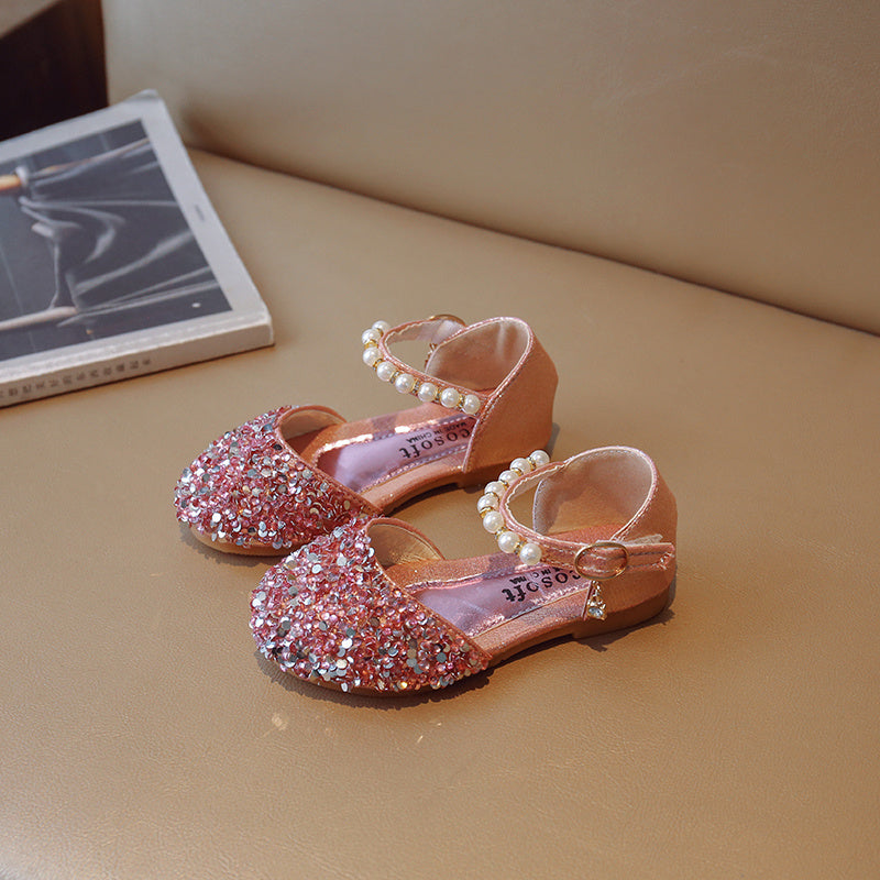 Girls Princess Flat Shoe Sandals | Evening