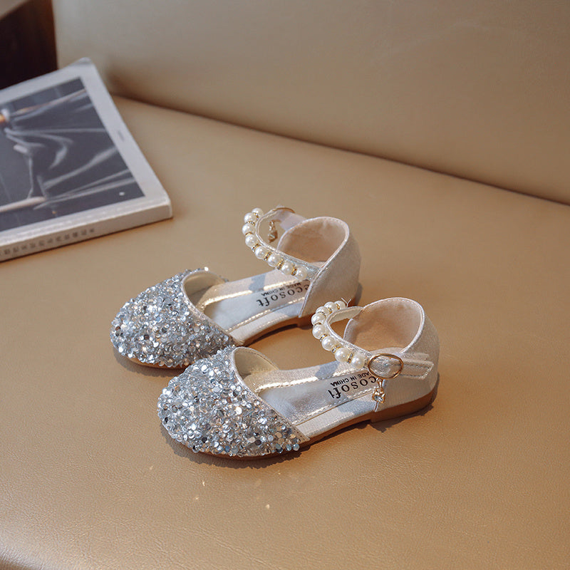 Girls Princess Flat Shoe Sandals | Evening