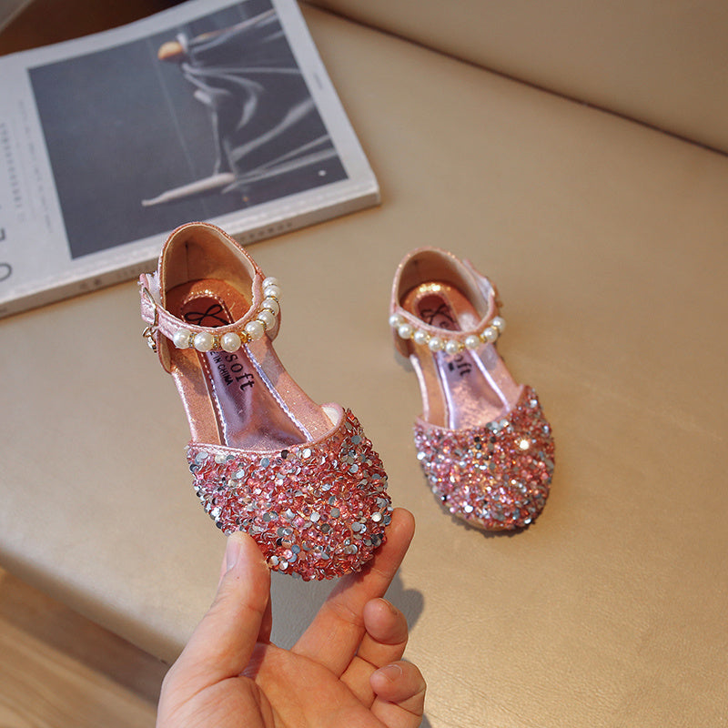 Girls Princess Flat Shoe Sandals | Evening