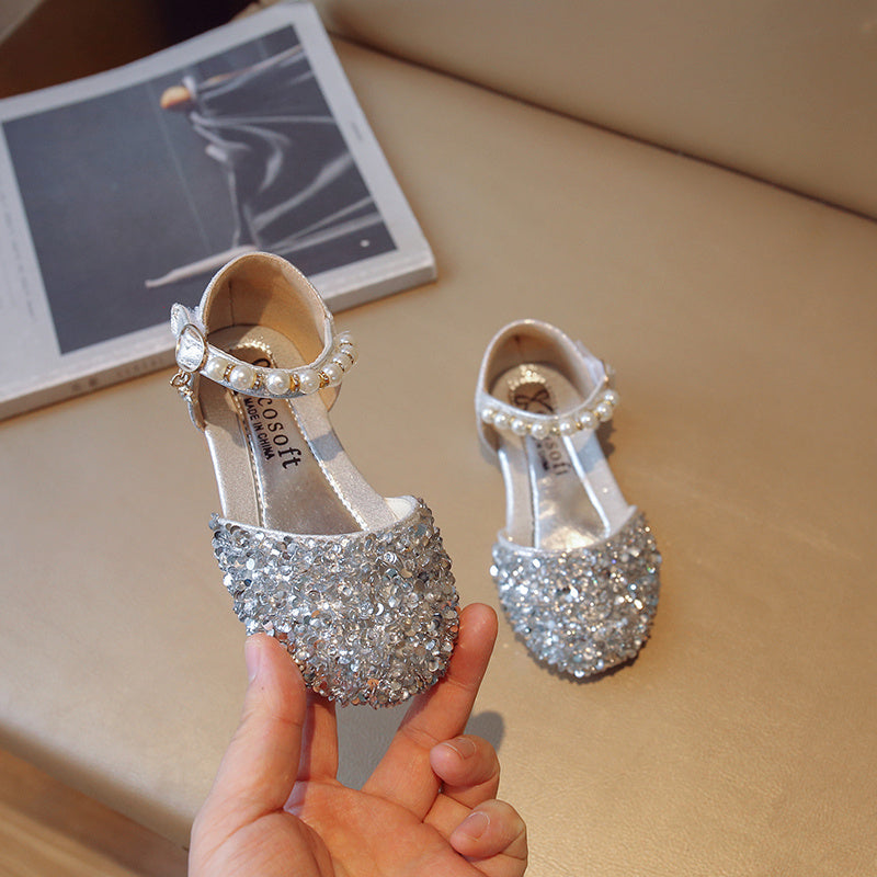 Girls Princess Flat Shoe Sandals | Evening