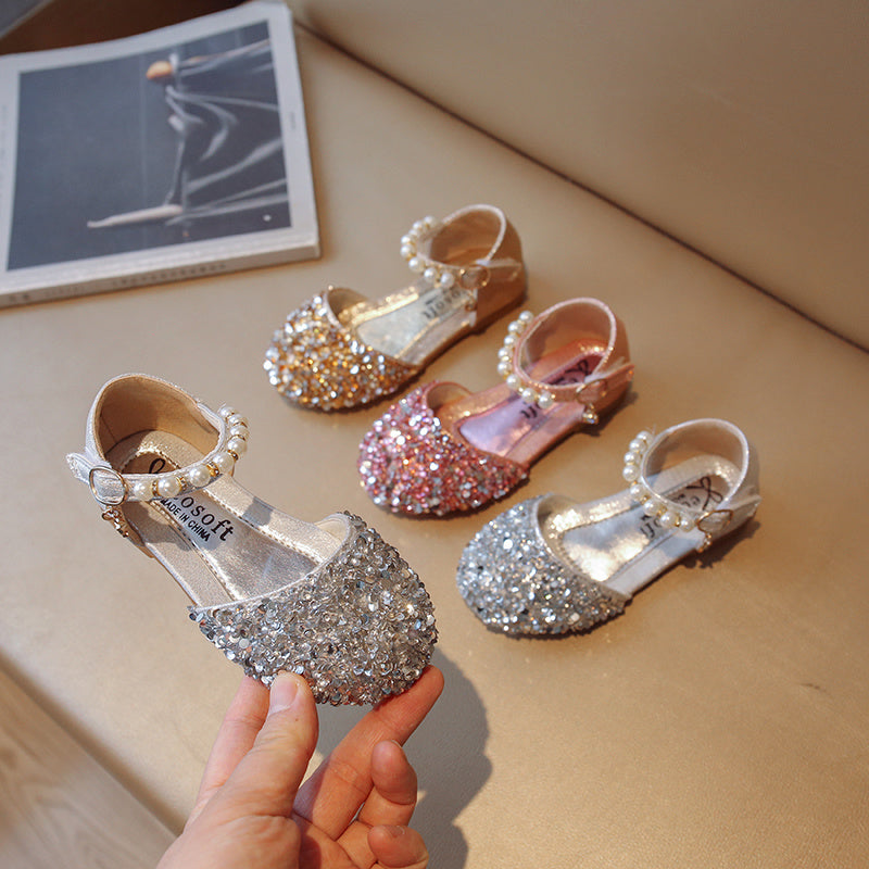 Girls Princess Flat Shoe Sandals | Evening