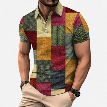 Men's Graphic Polo Shirt | Collar
