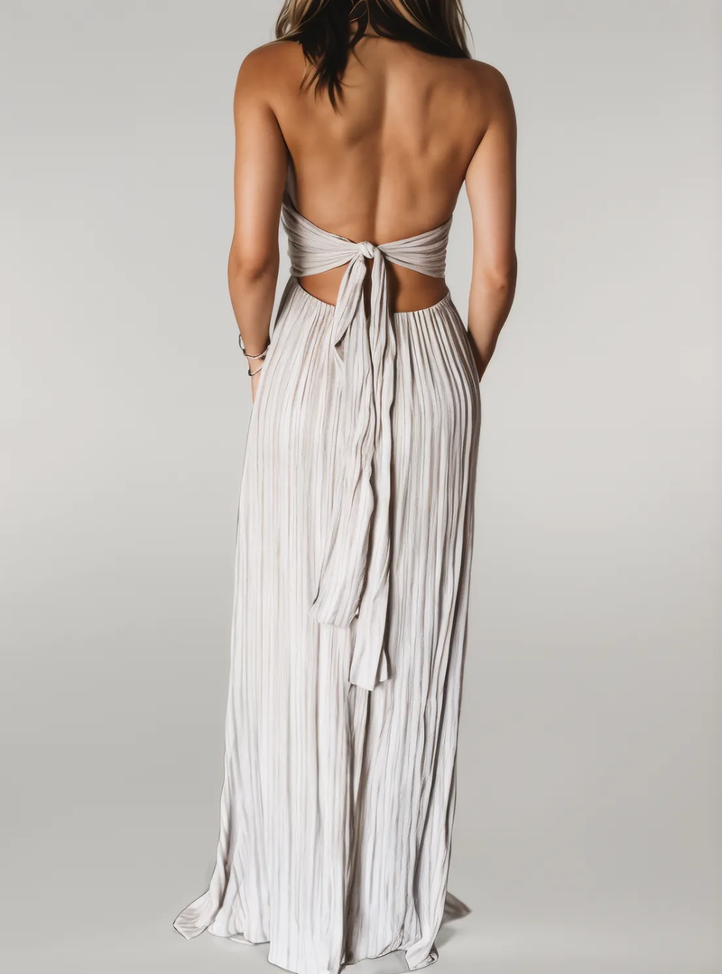 Lexi - Halter Strap Maxi Dress