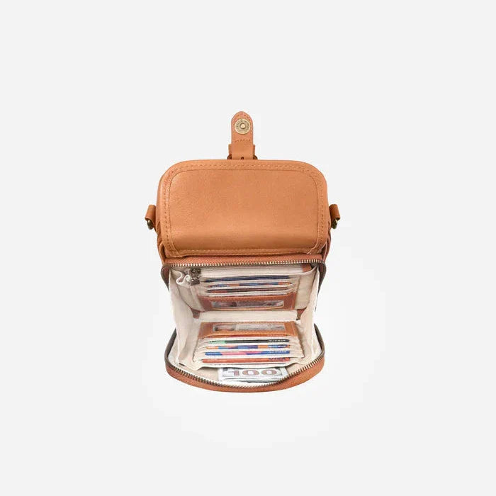 Urvashi | Leather Crossbody Bag