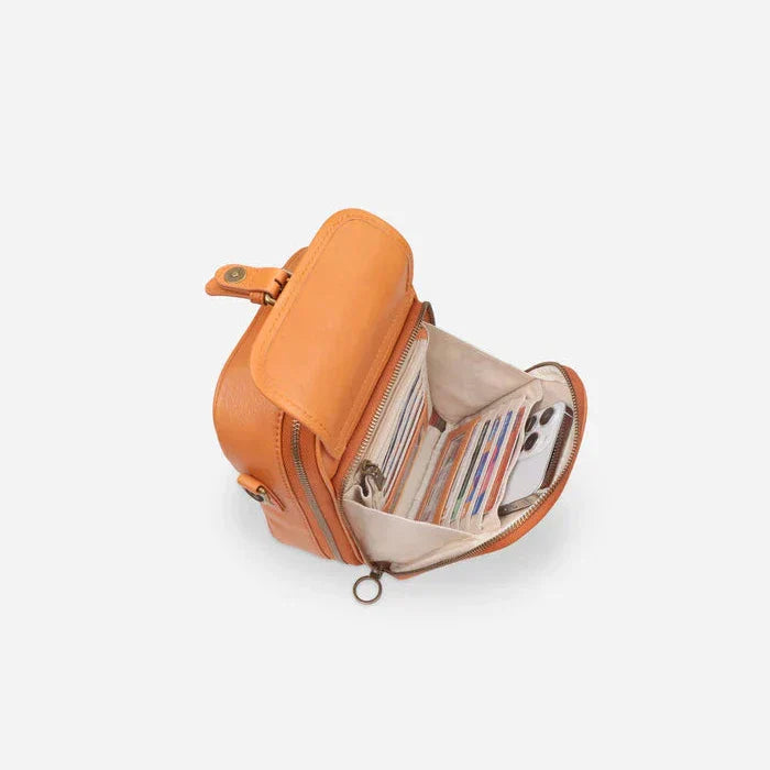 Urvashi | Leather Crossbody Bag