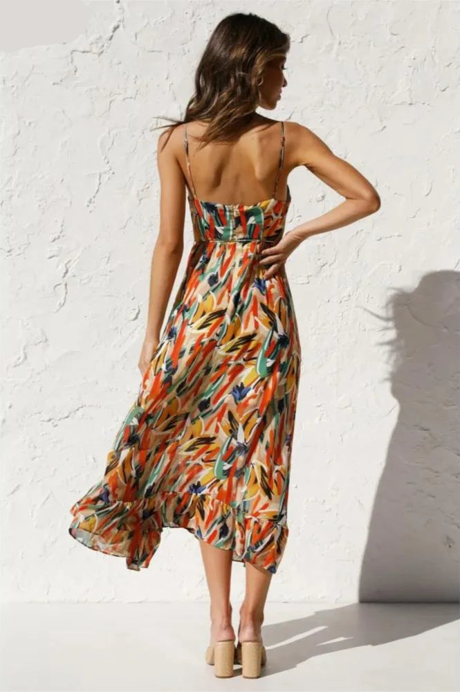 Andrea -  Colorful Summer Dress