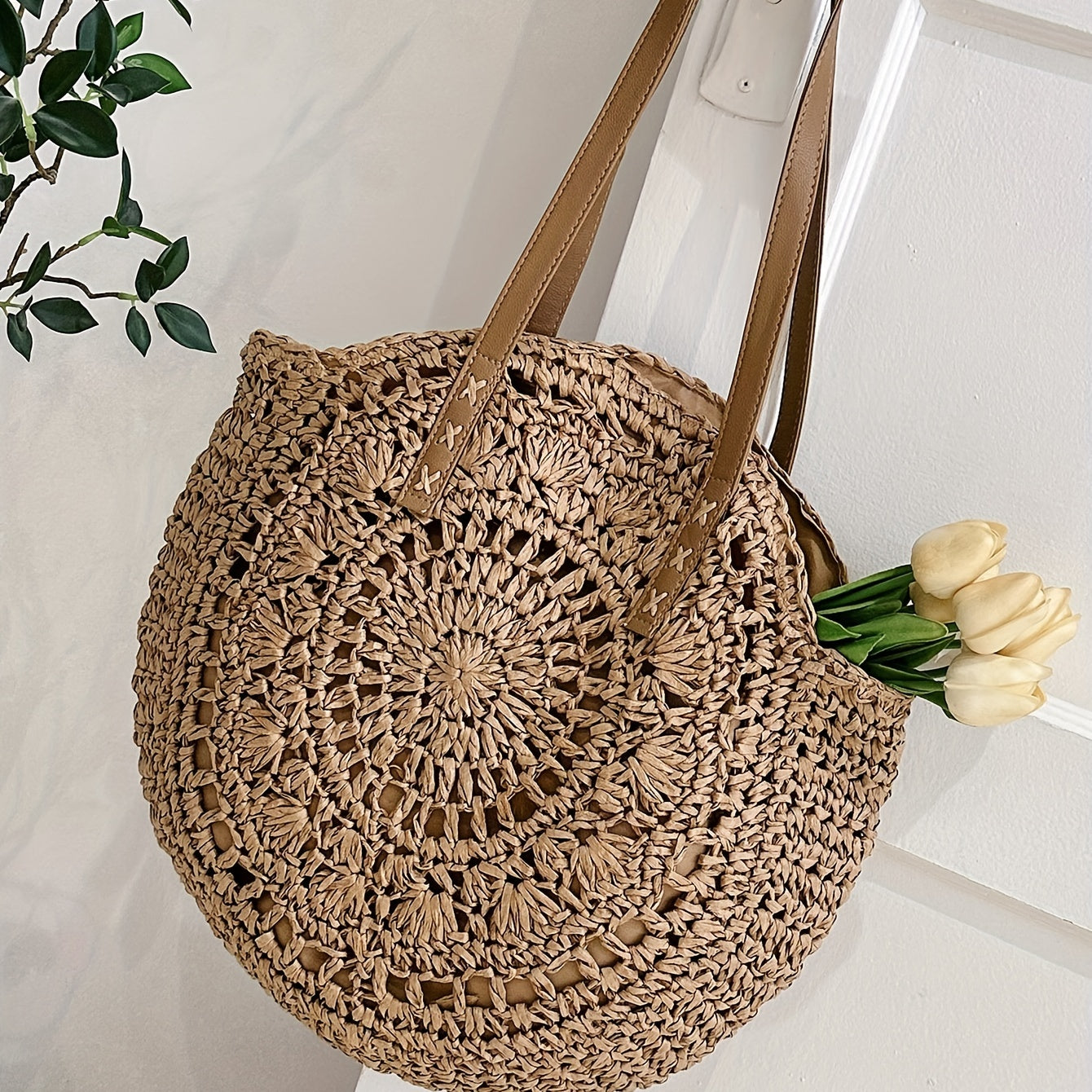 Women's Woven Tote Bag | Beach