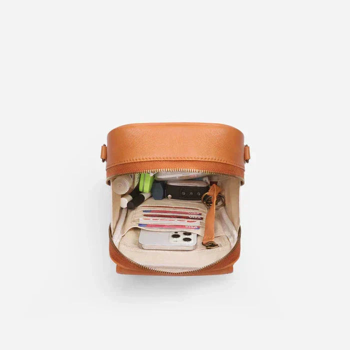 Urvashi | Leather Crossbody Bag