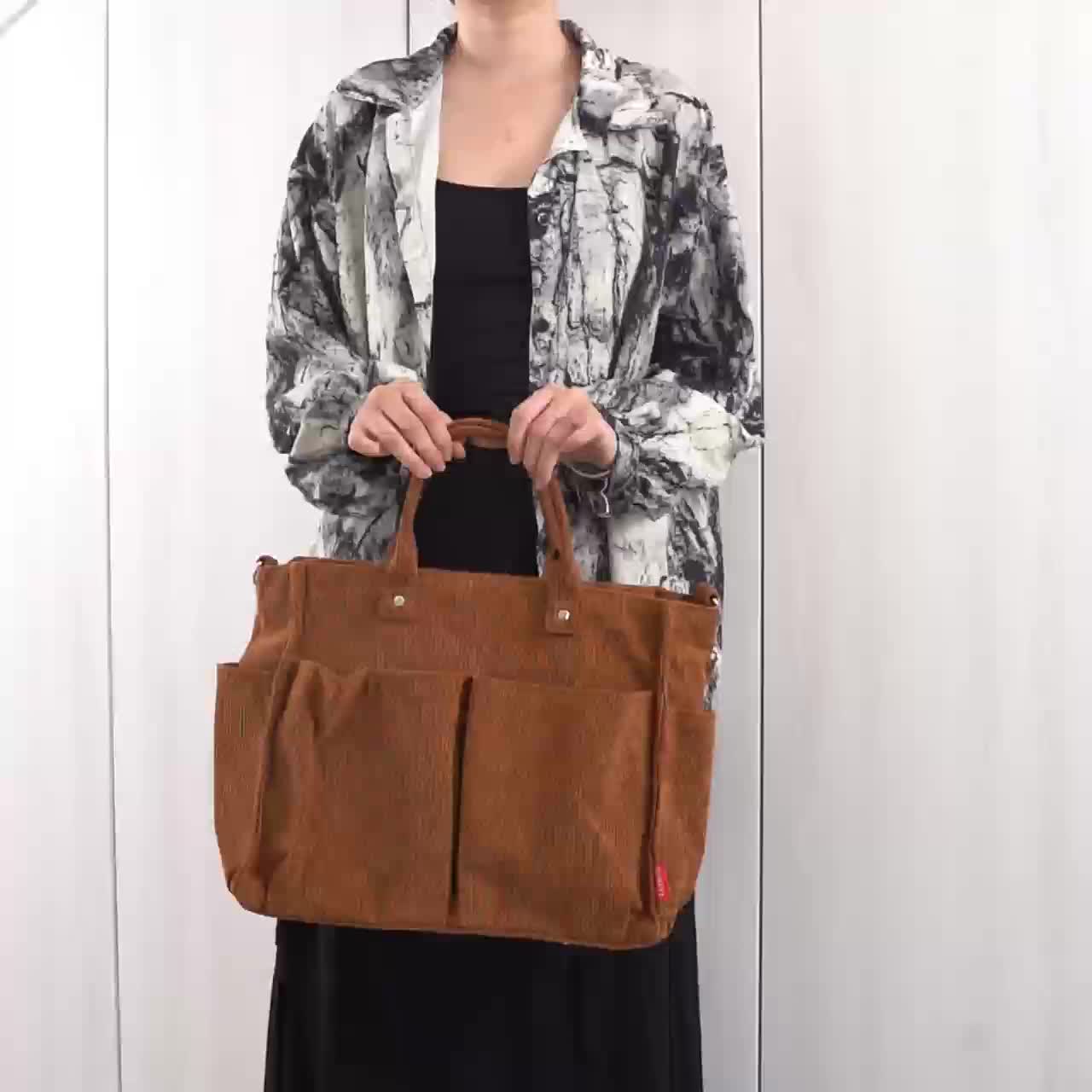 Women's Spacious Tote Bag | Multi-Pocket