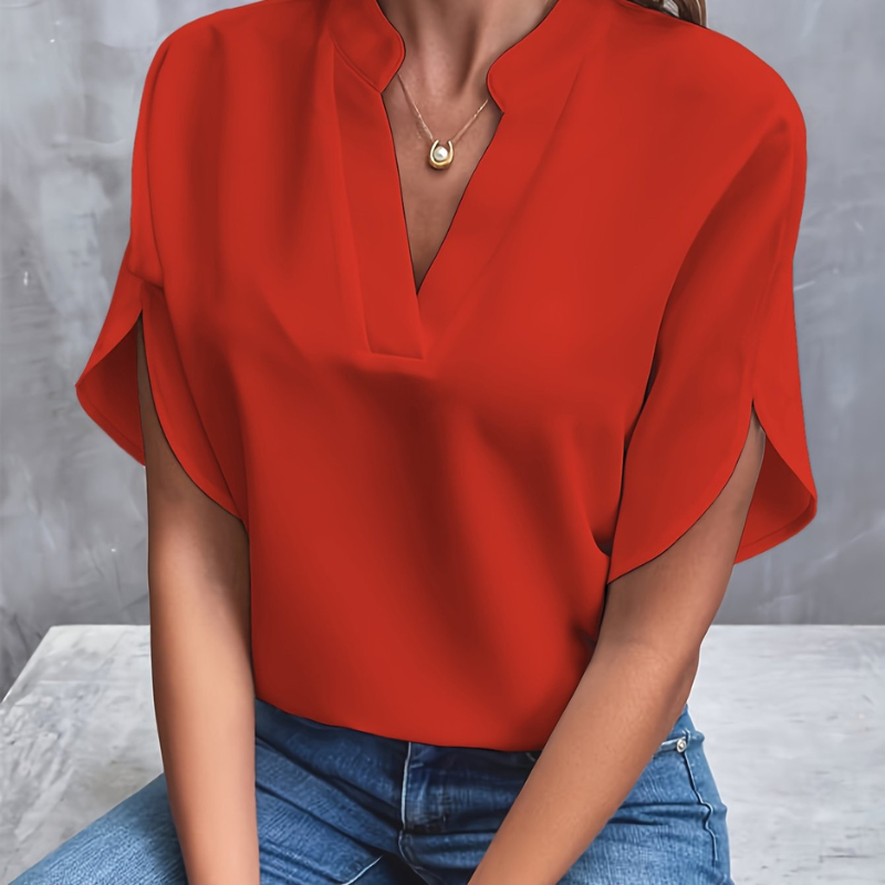 Women's Summer Blouse | Short Sleeve