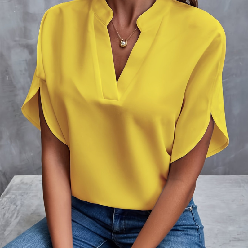 Women's Summer Blouse | Short Sleeve