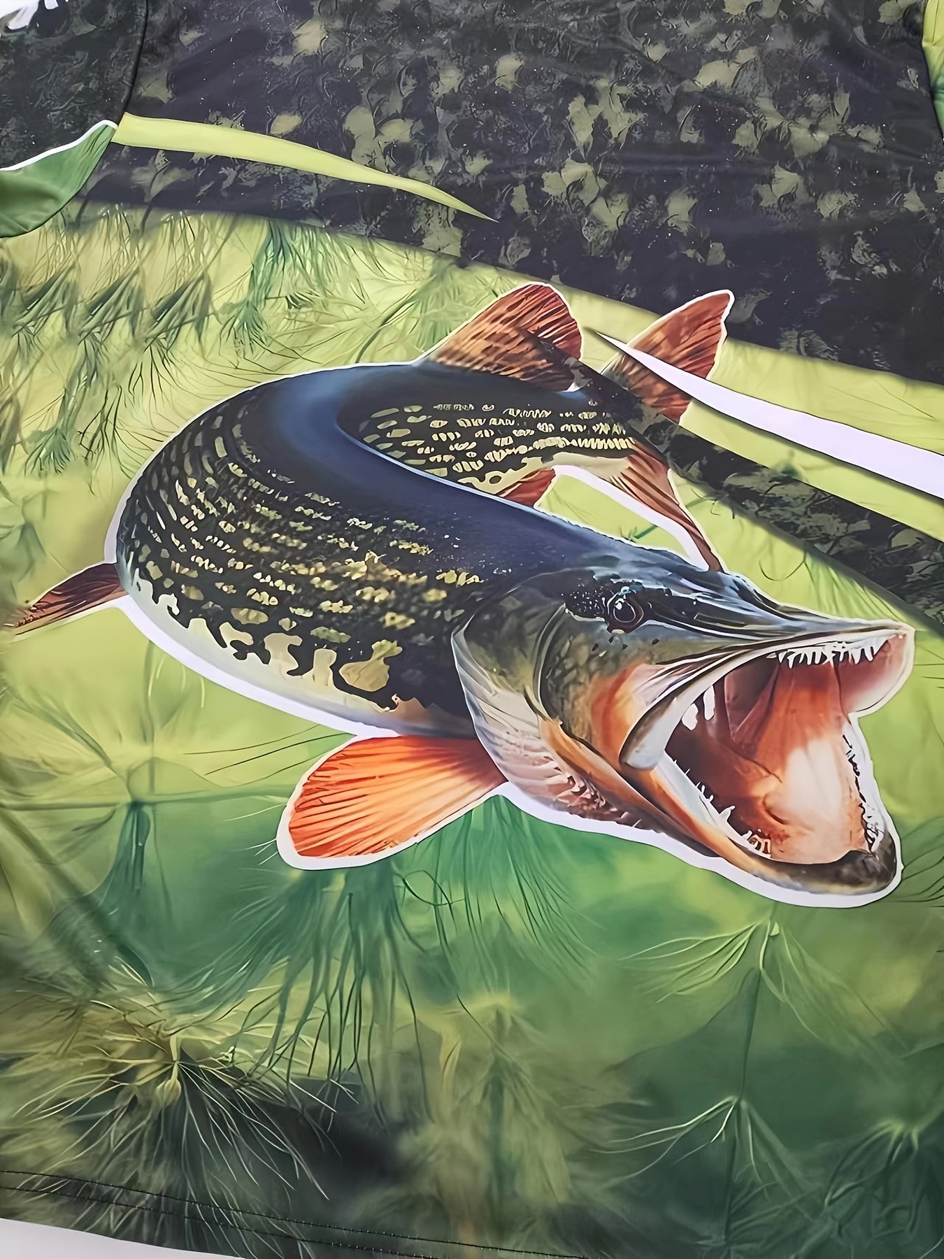 Men's Graphic Summer Fishing Shirt | Short Sleeve