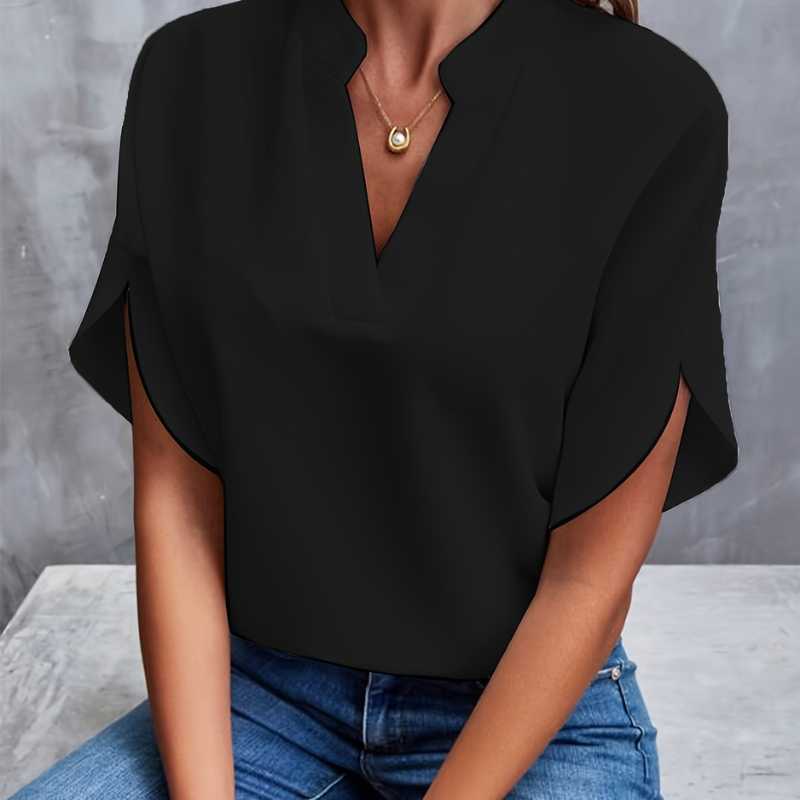 Women's Summer Blouse | Short Sleeve