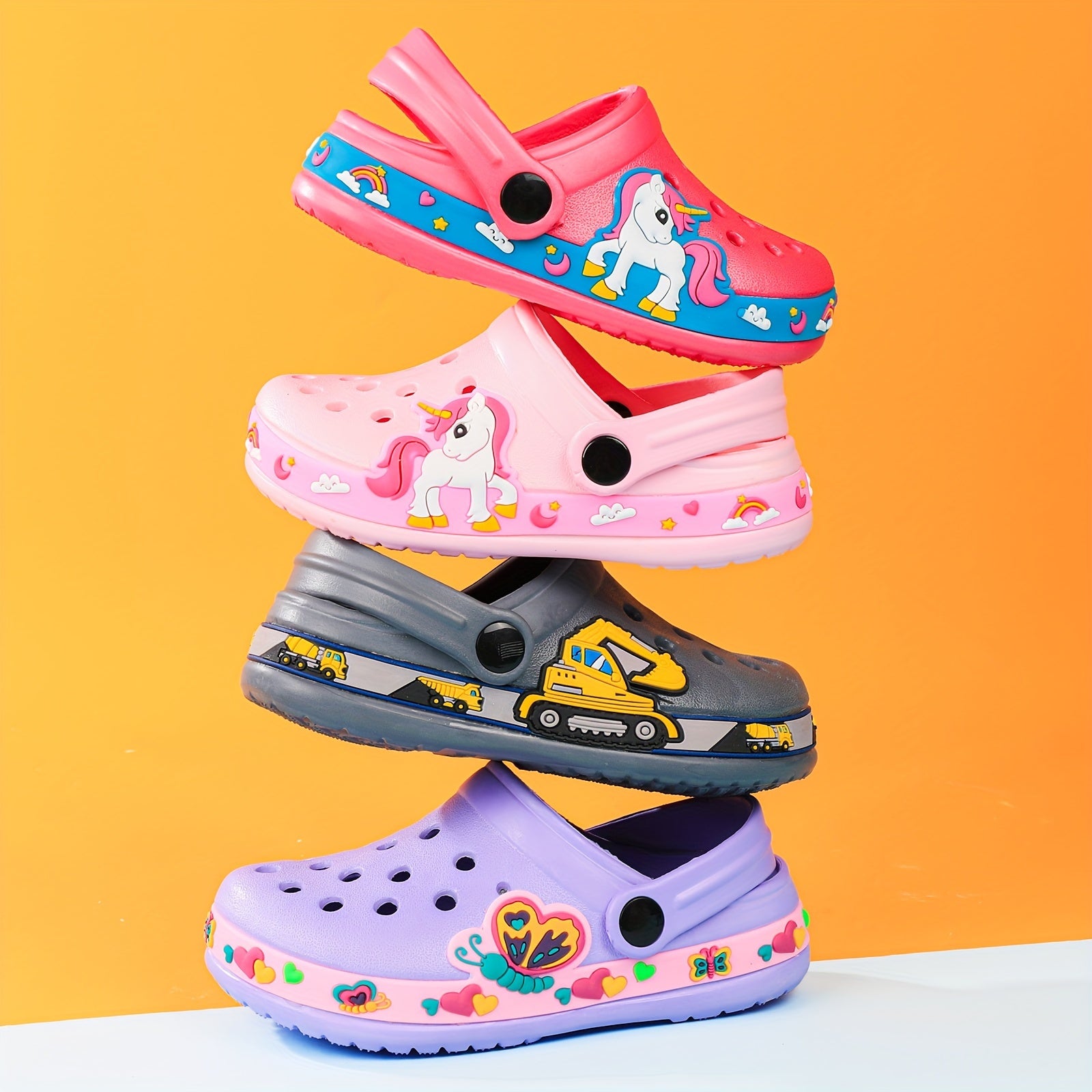 Kids Summer Sandals with Ankle Strap | Beach