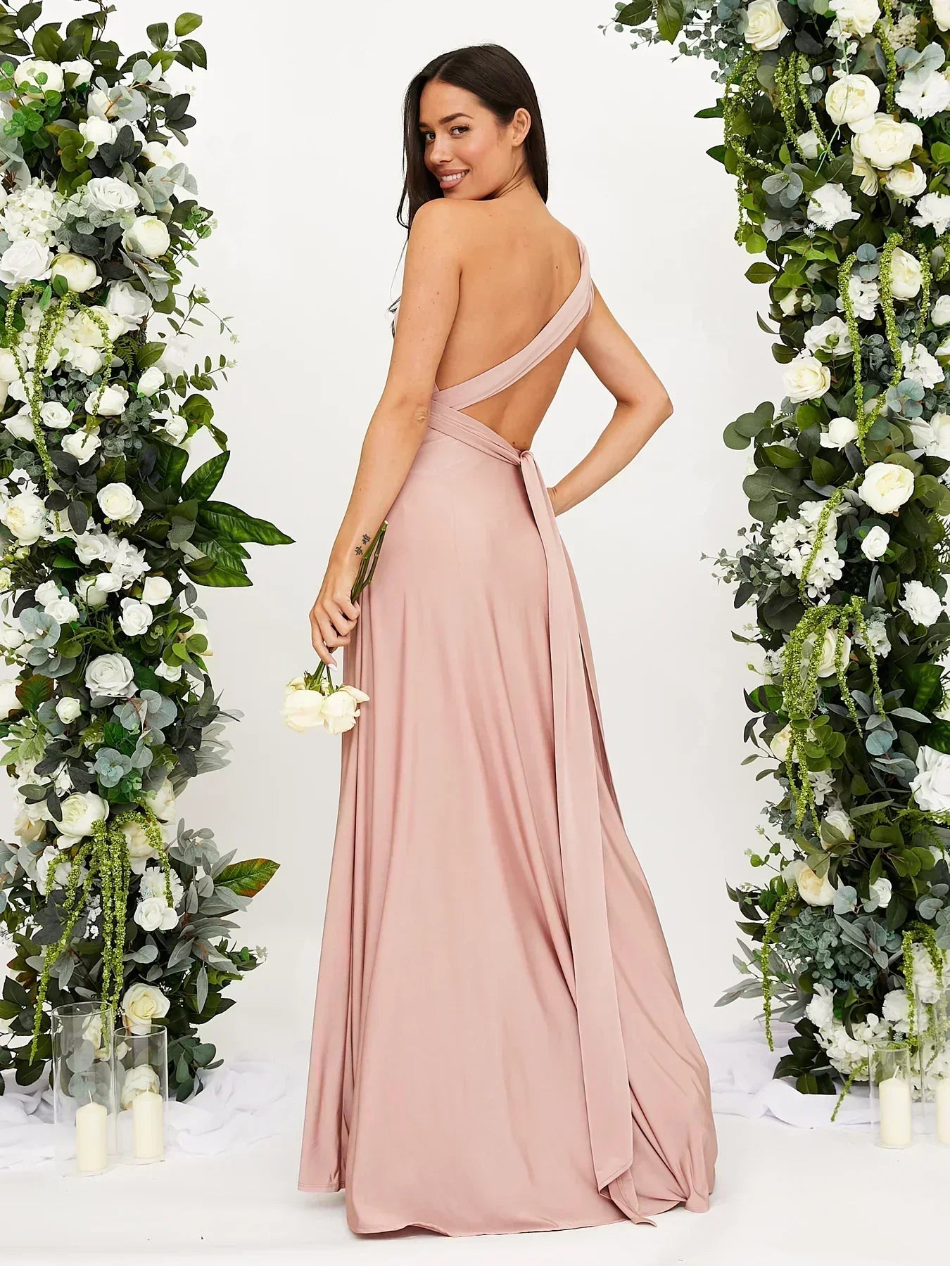 Long Sleveless Bridesmaid Dress for Women | Maxi