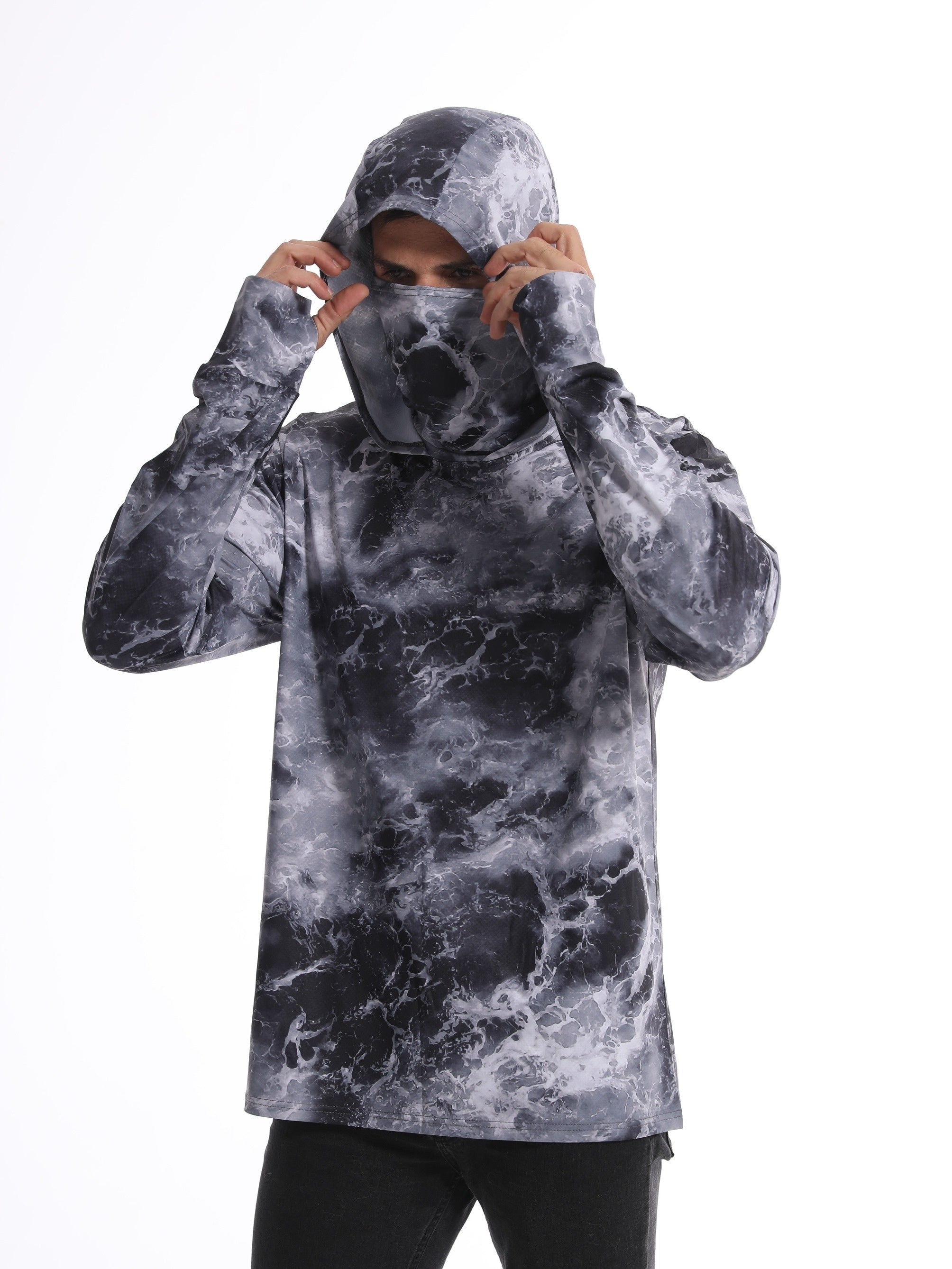 Men's Camouflage Fishing Shirt | Long Sleeve
