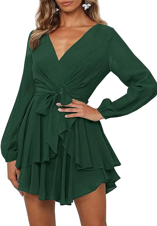 Women's Long Sleeve Formal Dress | Mini