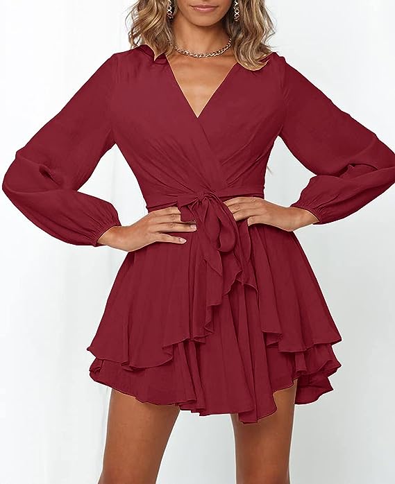 Women's Long Sleeve Formal Dress | Mini
