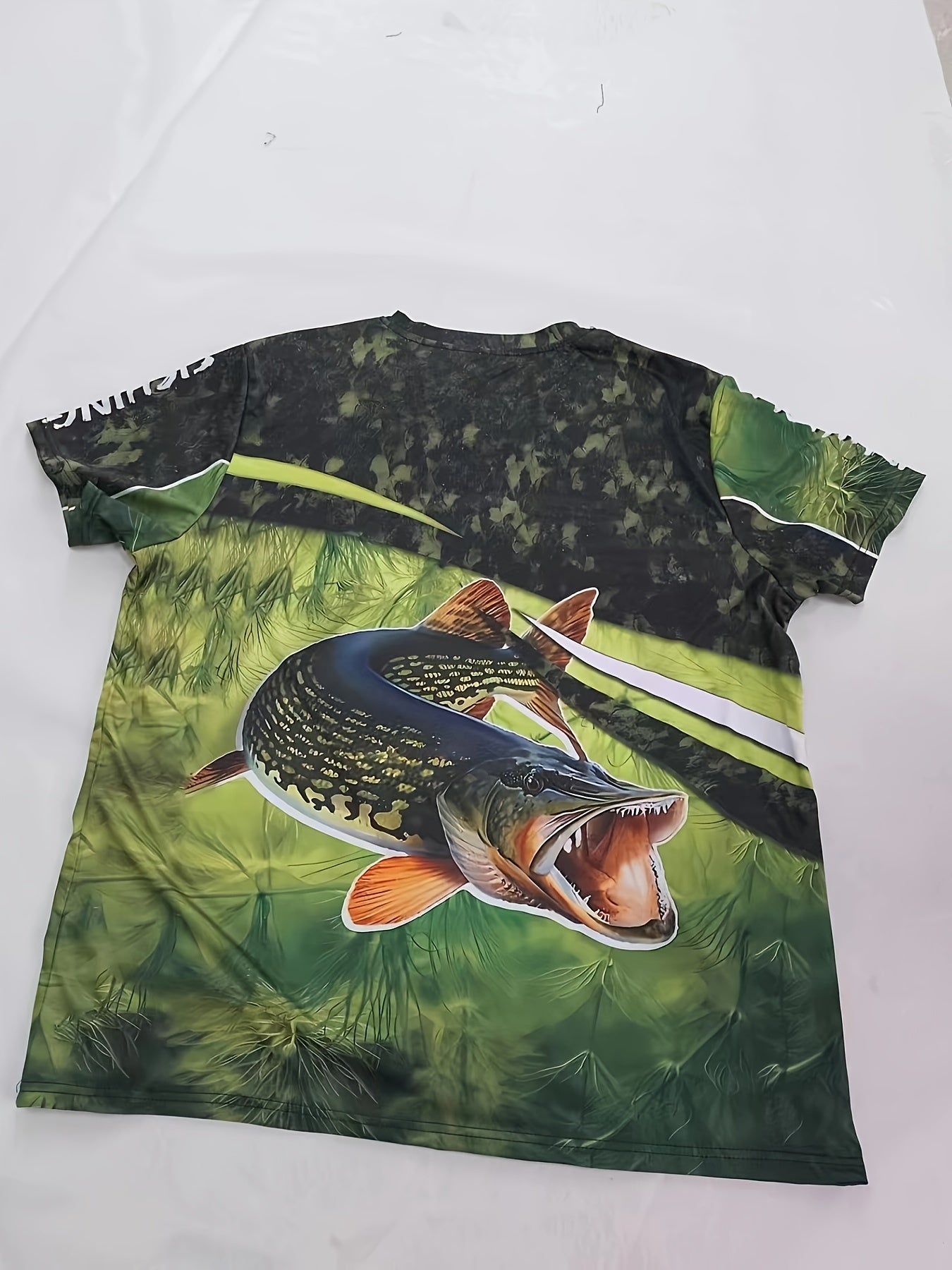 Men's Graphic Summer Fishing Shirt | Short Sleeve