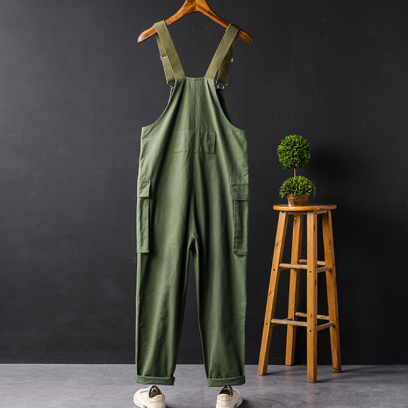 Women's Cargo Overall Jumpsuit | Summer