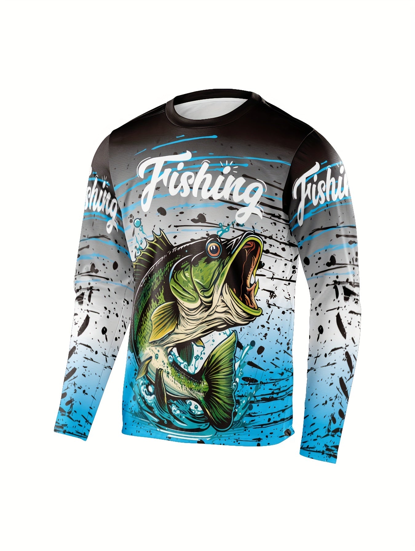 Men's Graphic Summer Fishing Shirt | Long Sleeve