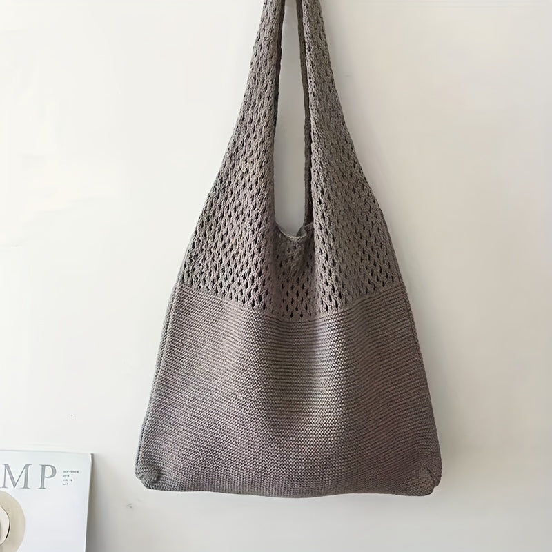 Women's Woven Tote Bag | Groceries and Beach