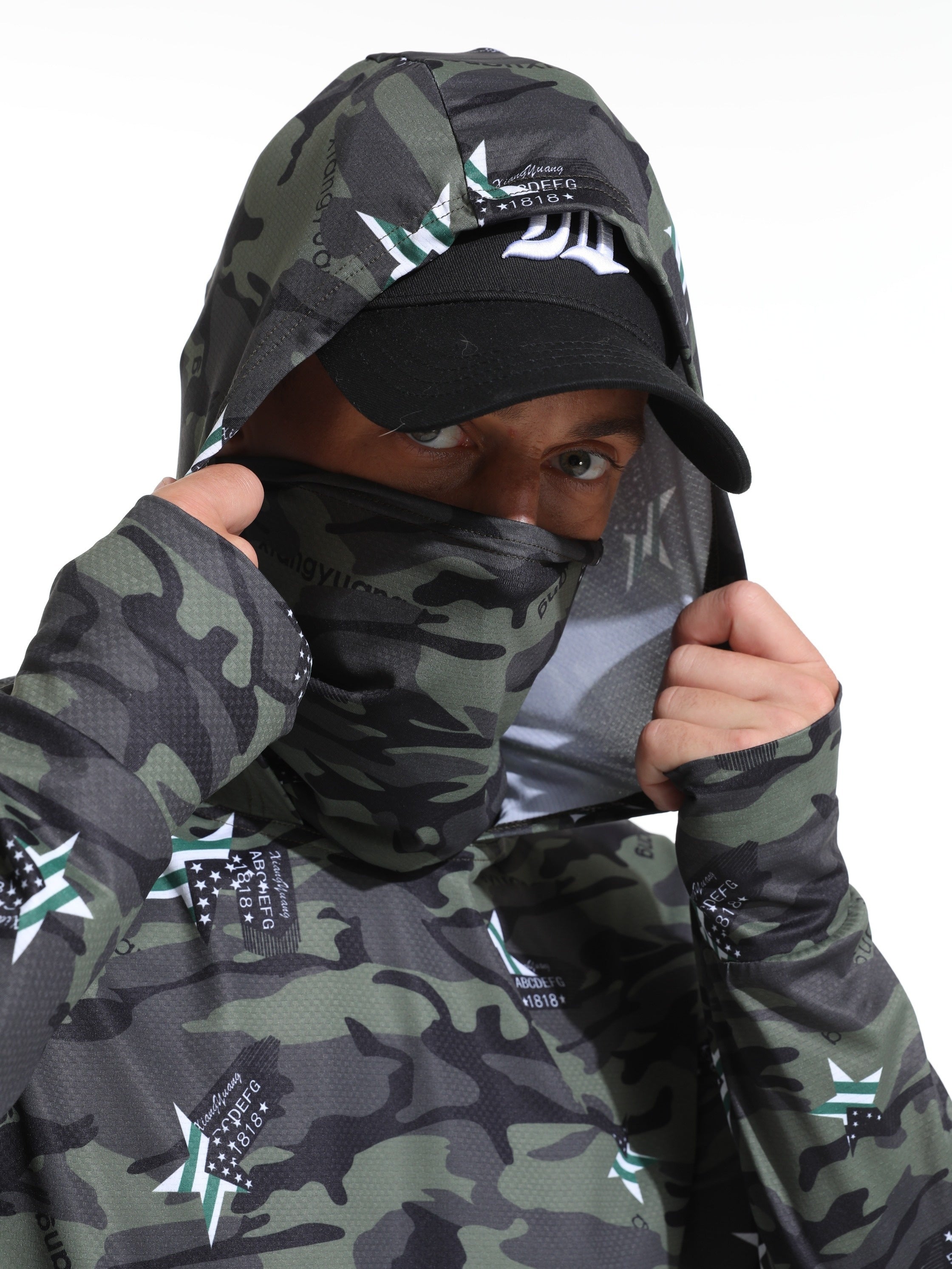 Men's Camouflage Fishing Shirt | Long Sleeve