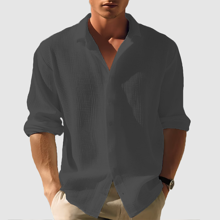 Casual Button Down Shirt for Men | Summer