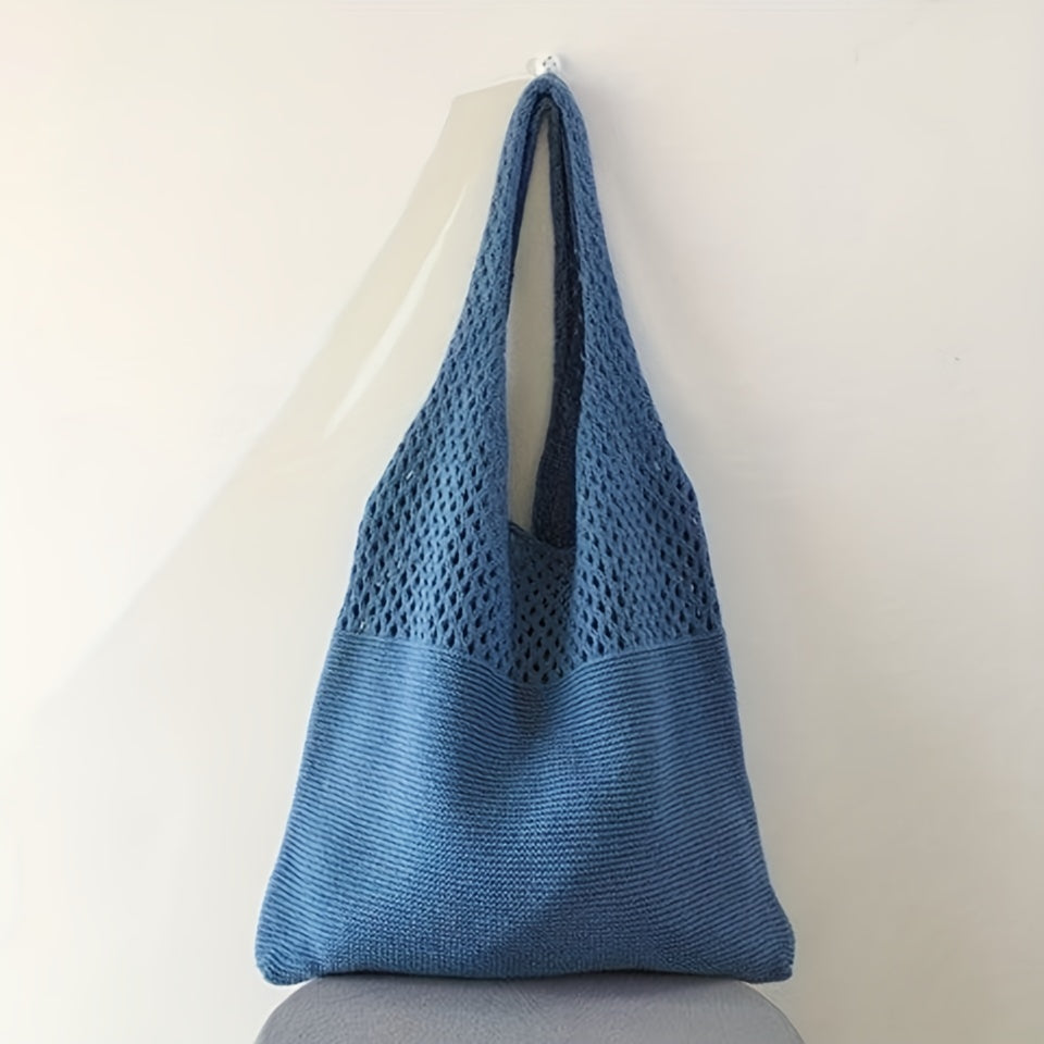 Women's Woven Tote Bag | Groceries and Beach
