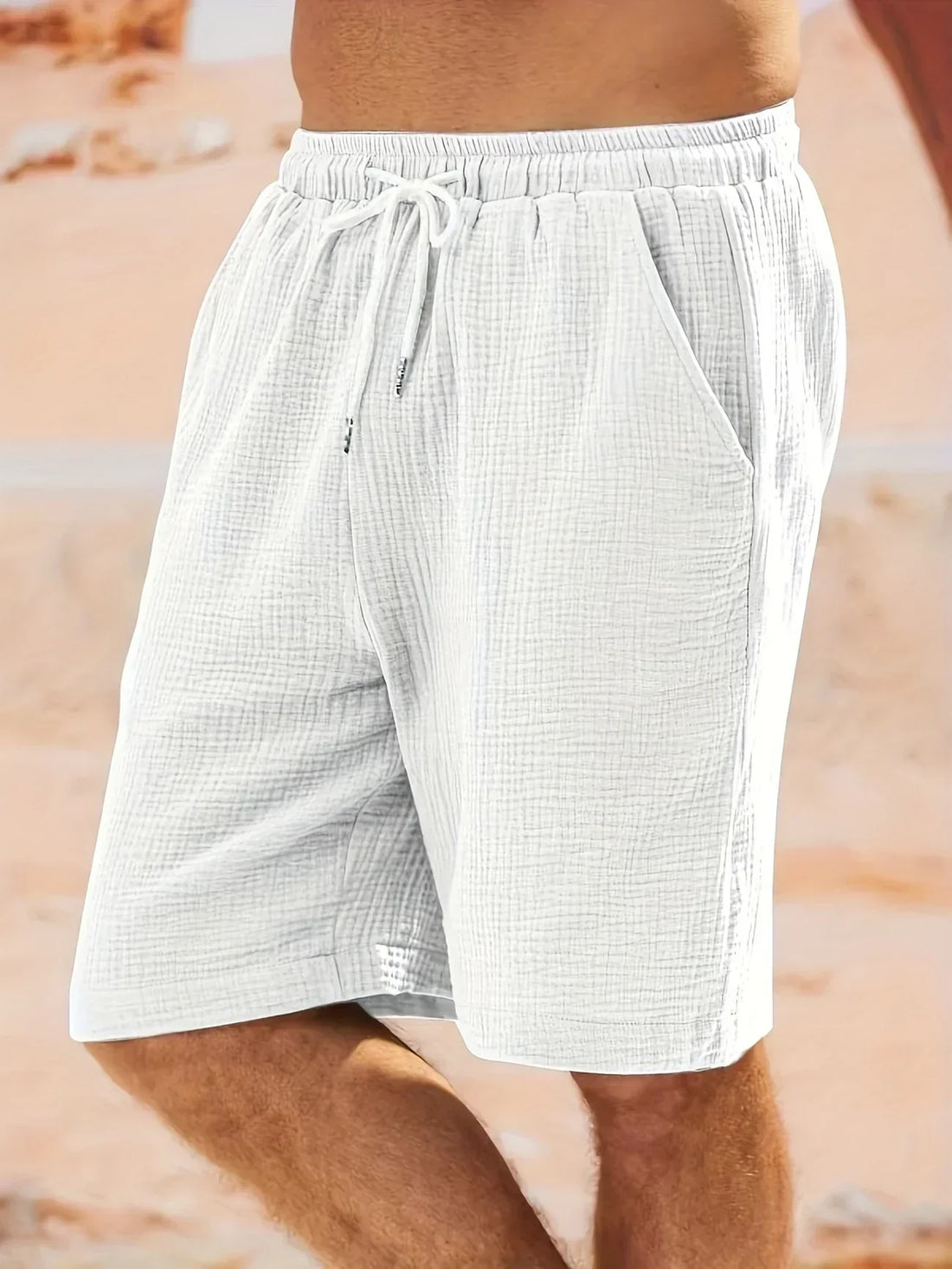 Men's Summer Drawstring Shorts | Beach