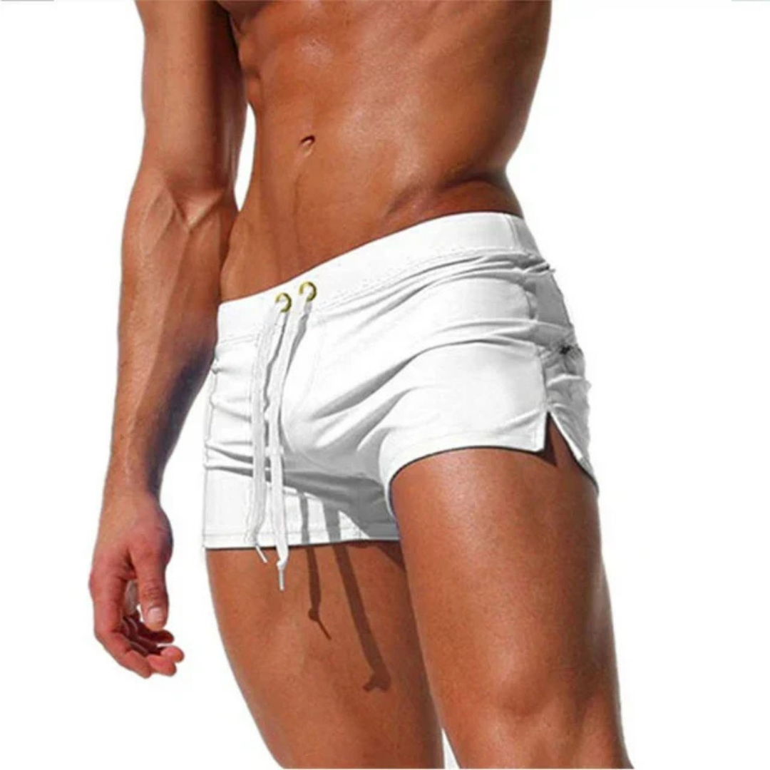 Men's Beach Pool Swim Shorts | Adjustable Drawstring