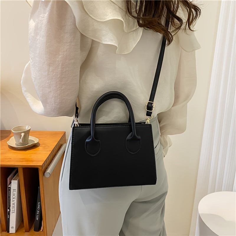 Women's Black Handle Purse | Small