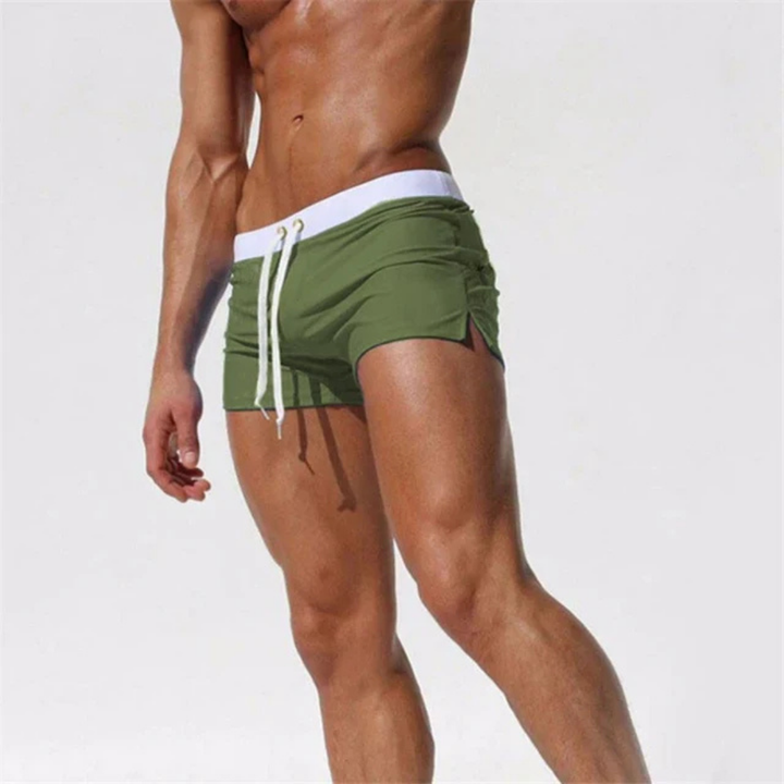 Men's Beach Pool Swim Shorts | Adjustable Drawstring