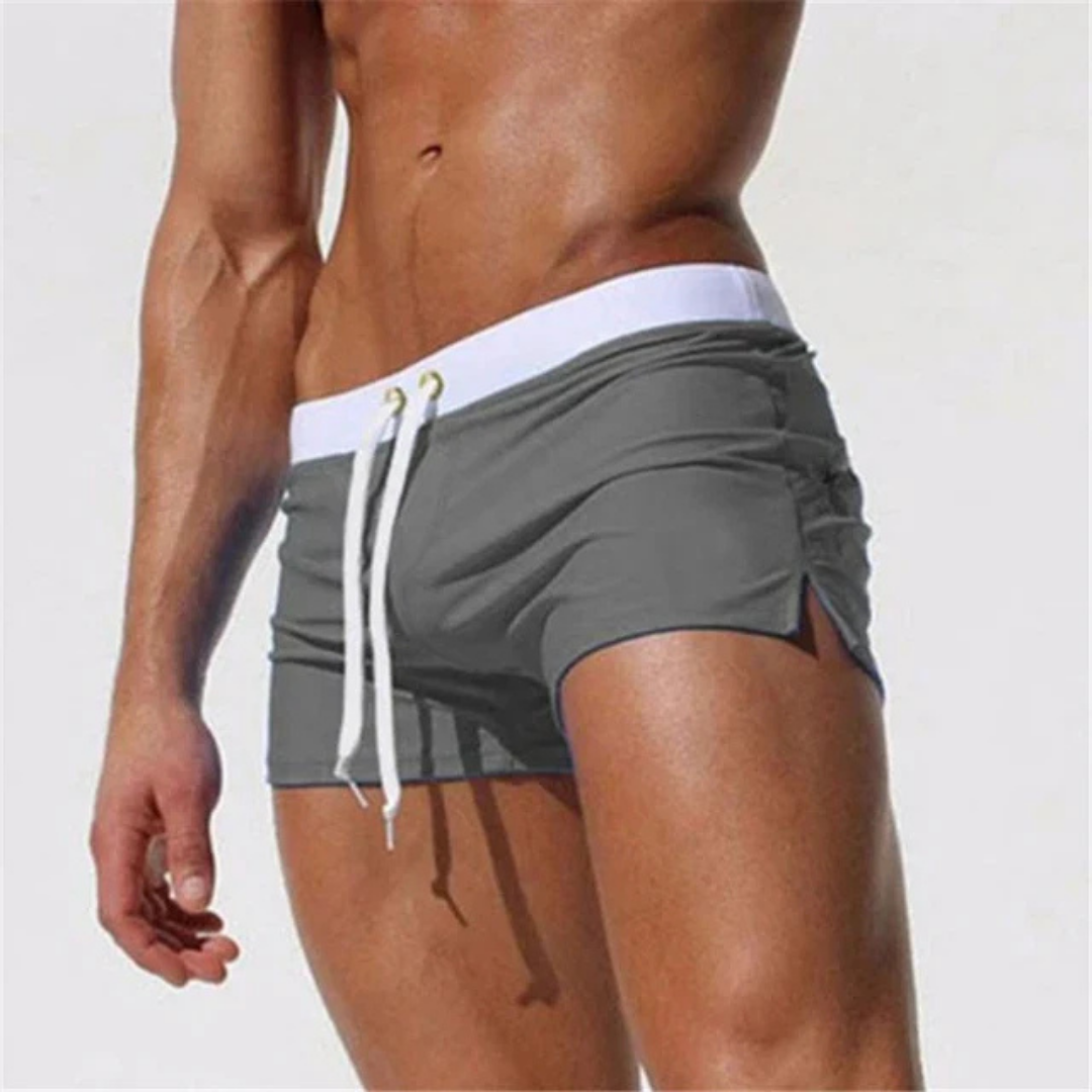 Men's Beach Pool Swim Shorts | Adjustable Drawstring