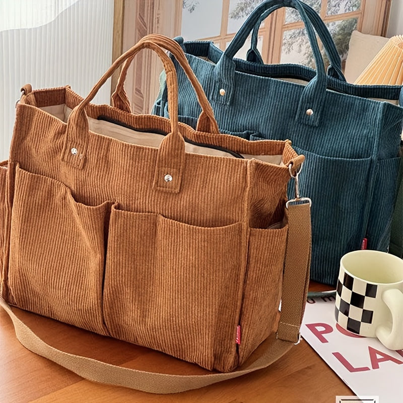 Women's Spacious Tote Bag | Multi-Pocket
