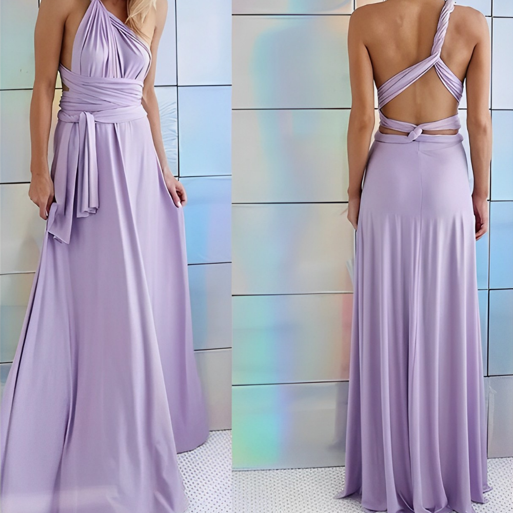 Women's Long Bridesmaid Dress | Maxi