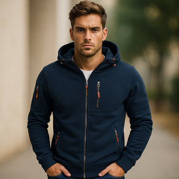Marc™ | Hooded Zip-Up Jacket