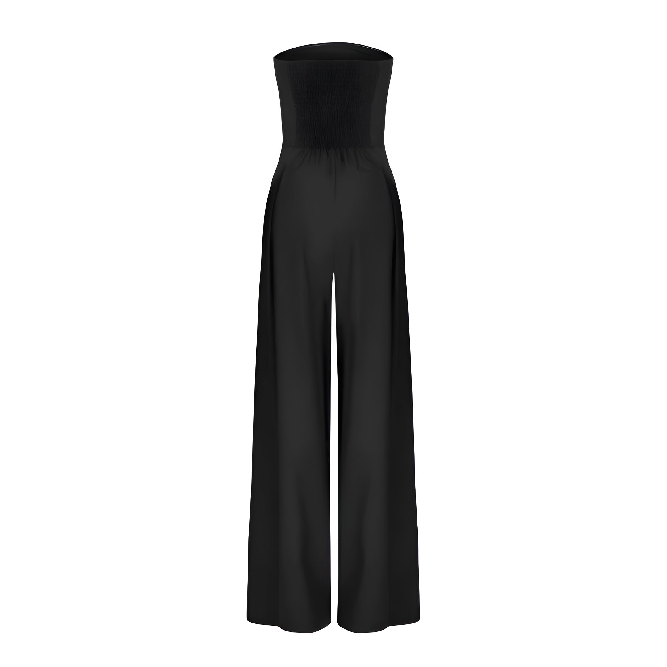 Women’s Strapless Casual Jumpsuit | Summer Look