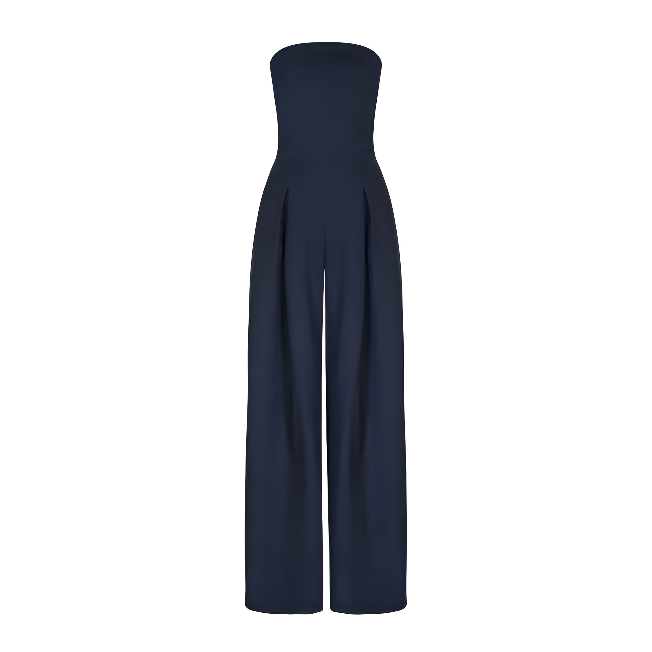Women’s Strapless Casual Jumpsuit | Summer Look