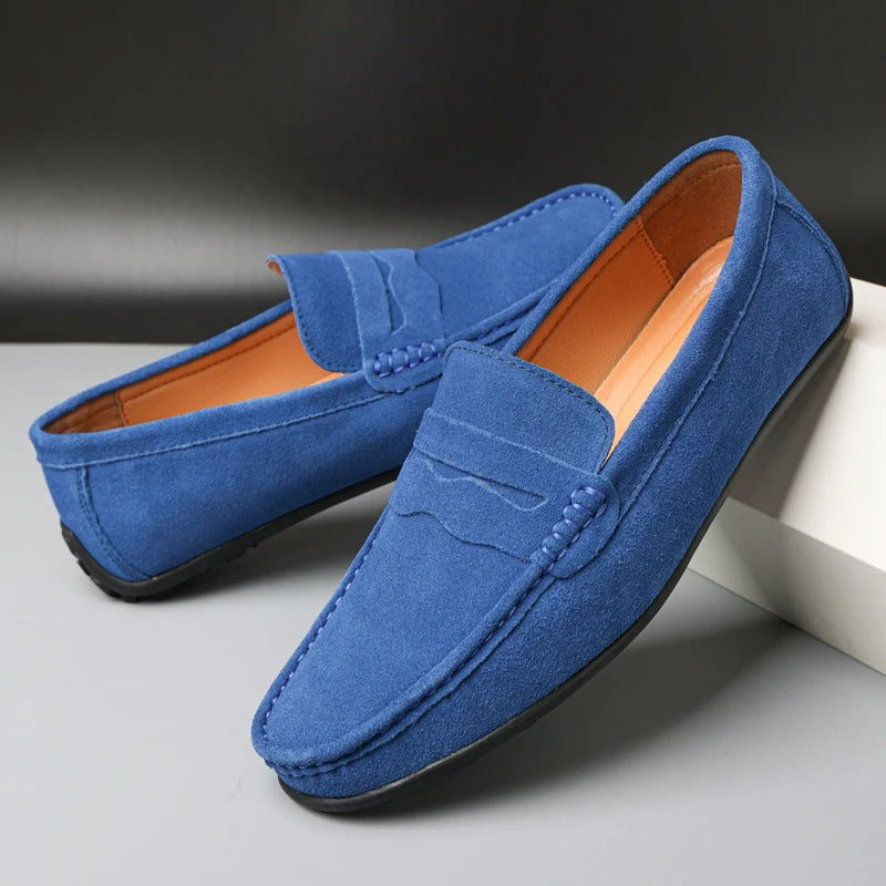 Men's Classic Suede Penny Loafers | Shoes