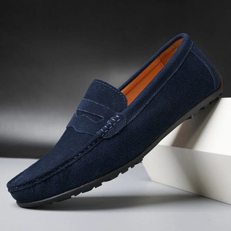 Men's Classic Suede Penny Loafers | Shoes