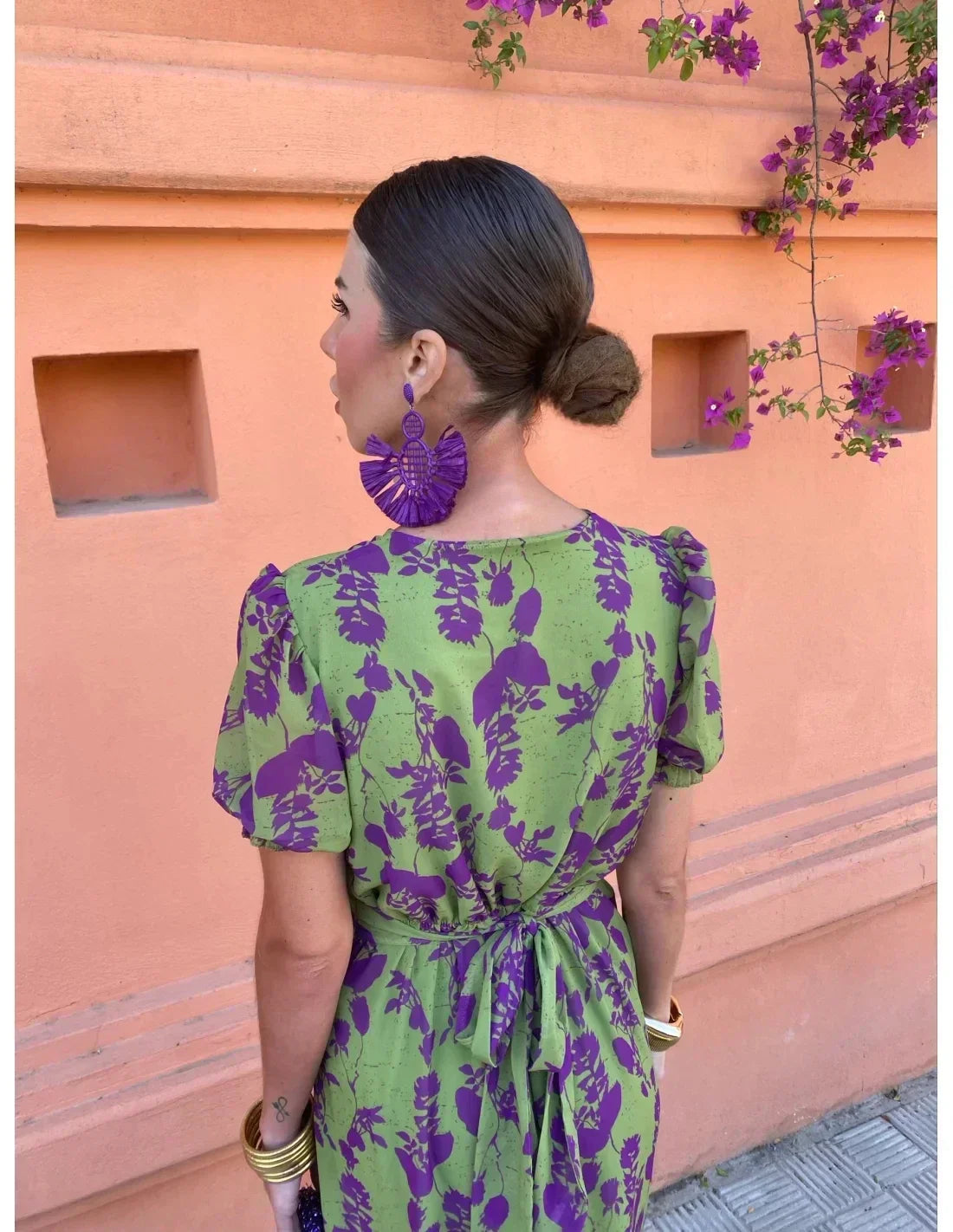 Green Formal Evening Dress for Women | Midi